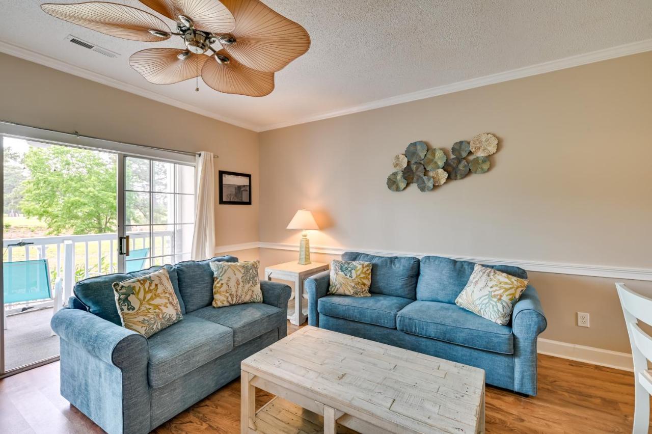 Bright Myrtle Beach Condo On Golf Course With Pool! Ngoại thất bức ảnh