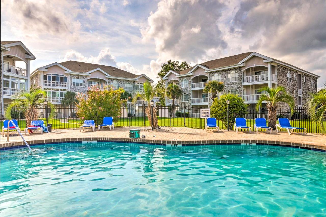 Bright Myrtle Beach Condo On Golf Course With Pool! Ngoại thất bức ảnh