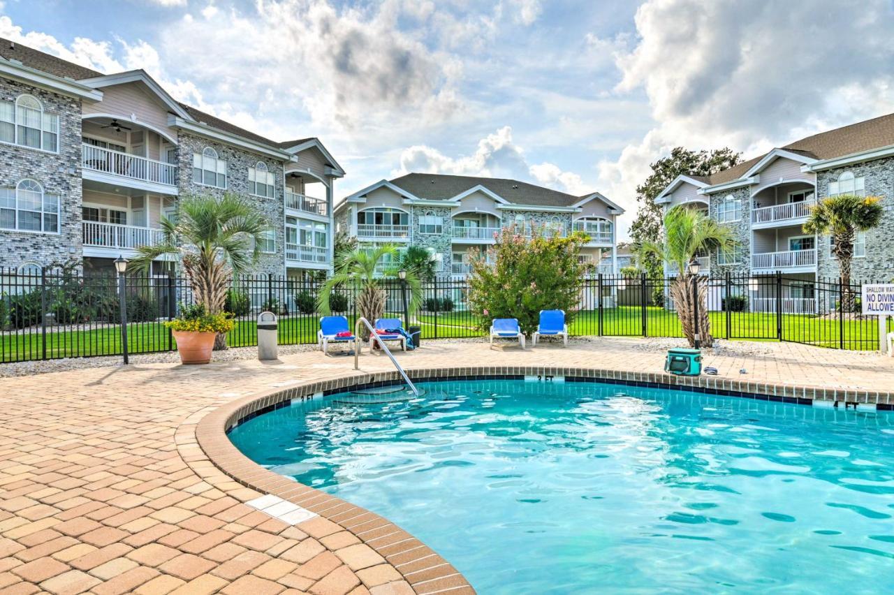 Bright Myrtle Beach Condo On Golf Course With Pool! Ngoại thất bức ảnh